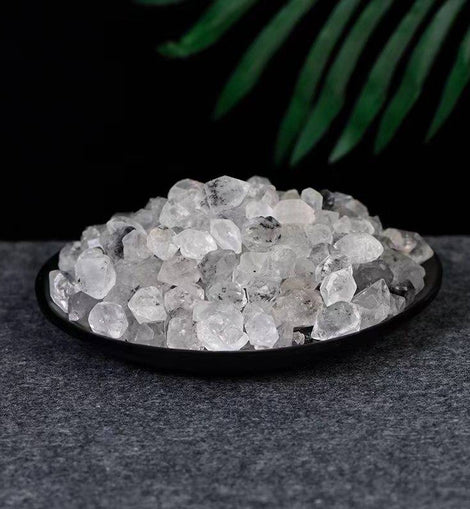 White Flash Diamond Crystal Raw Aroma Crystal Stone